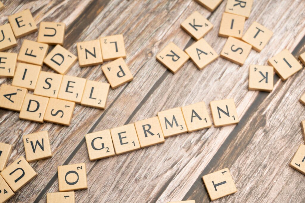 German grammar errors